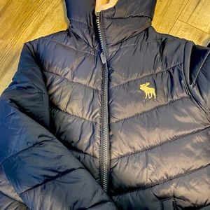 Abercrombie girls reversible jacket 7/8